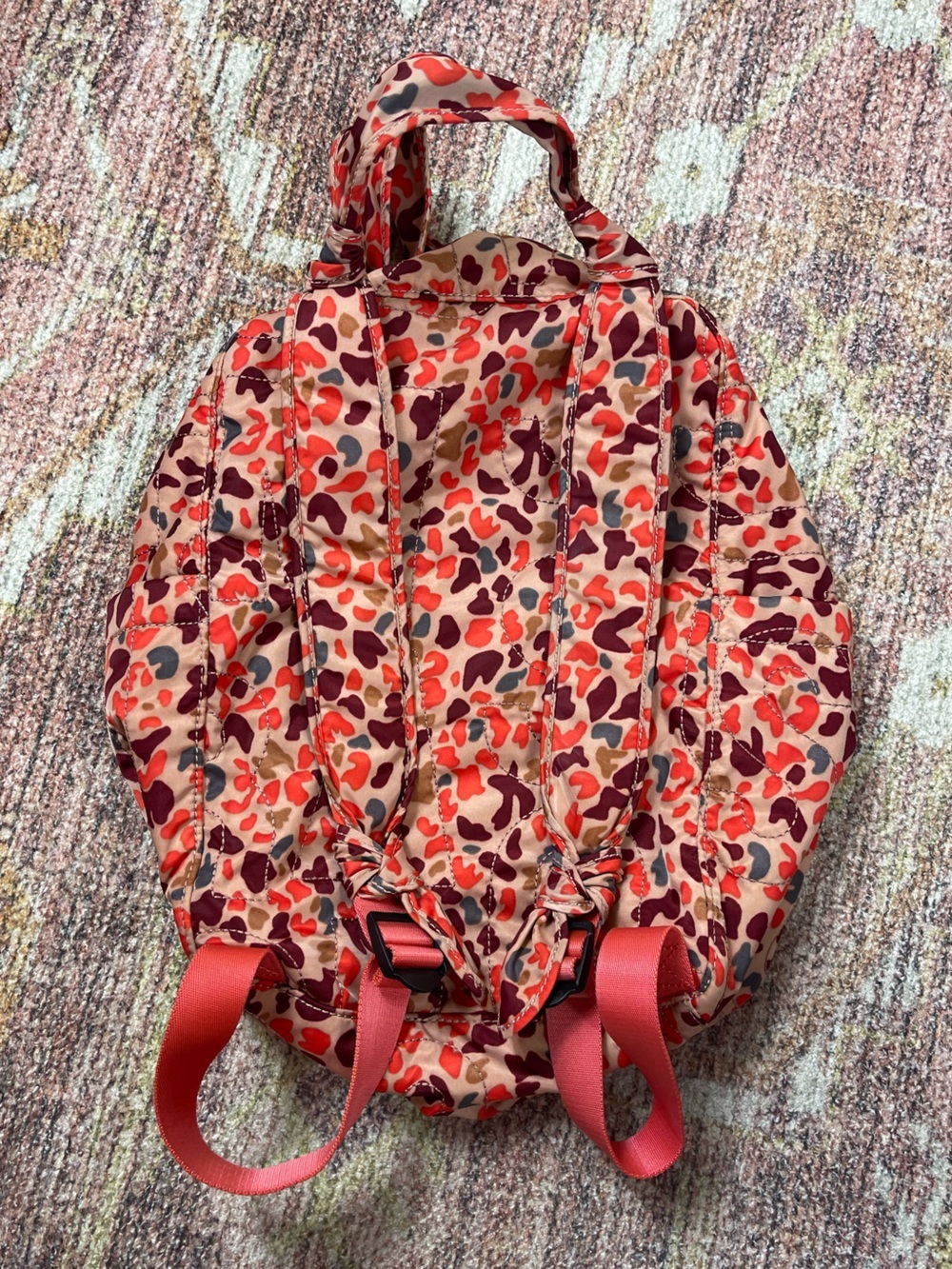 Marc by Marc Jacobs Printed Nylon Quilted Backpack - Picture 6 of 6